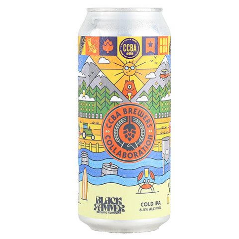Black Hammer CCBA Collab Cold IPA by Black Hammer Brewing, beer label