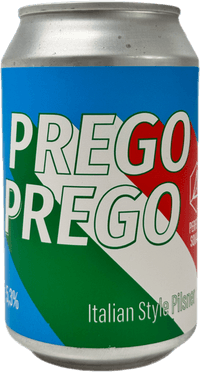 Prego Prego by Perfectly Squared Brewing, beer label