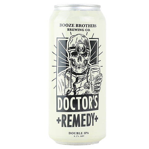 Booze Brothers/Black Plague Doctor's Remedy DIPA by Booze Brothers Brewing Co., beer label