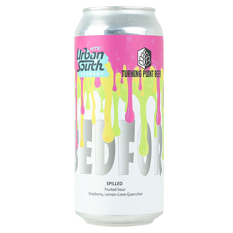 Urban South Bedford Spilled: Raspberry Lemon Lime Quencher by Urban South Brewery, beer label