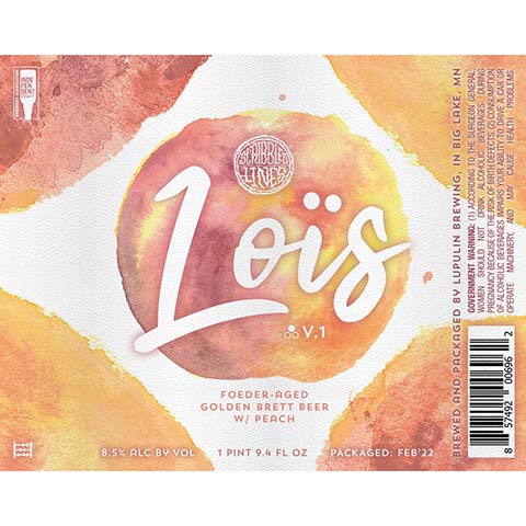 Lupulin Lois V1 by Lupulin Brewing, beer label