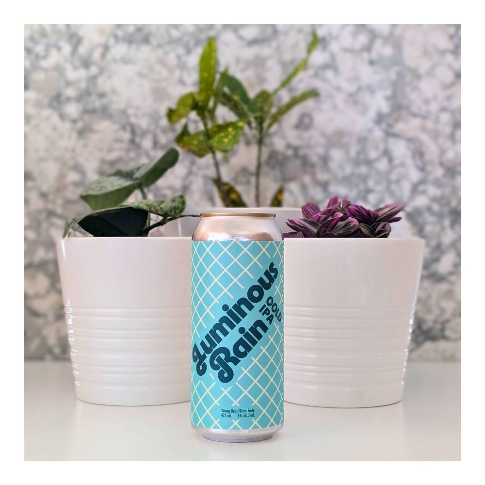Luminous Rain West Coast IPA by Cabin Brewing Company, beer label