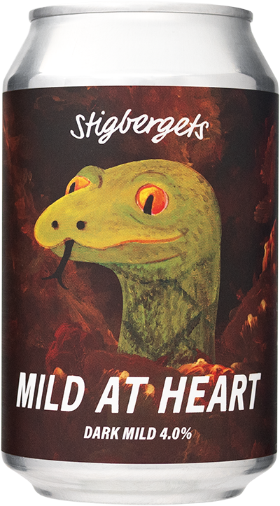 Mild at Heart by Stigbergets Bryggeri, beer label