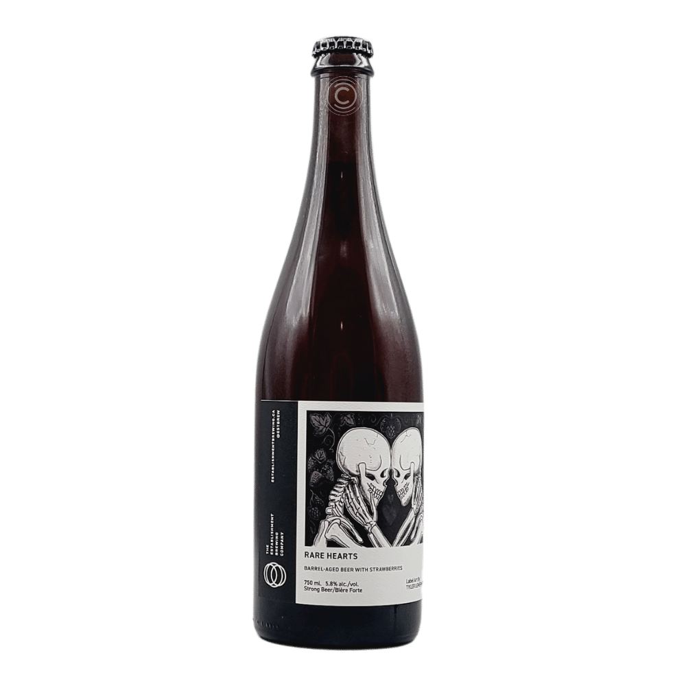 Rare Hearts (2024) by The Establishment Brewing Company, beer label