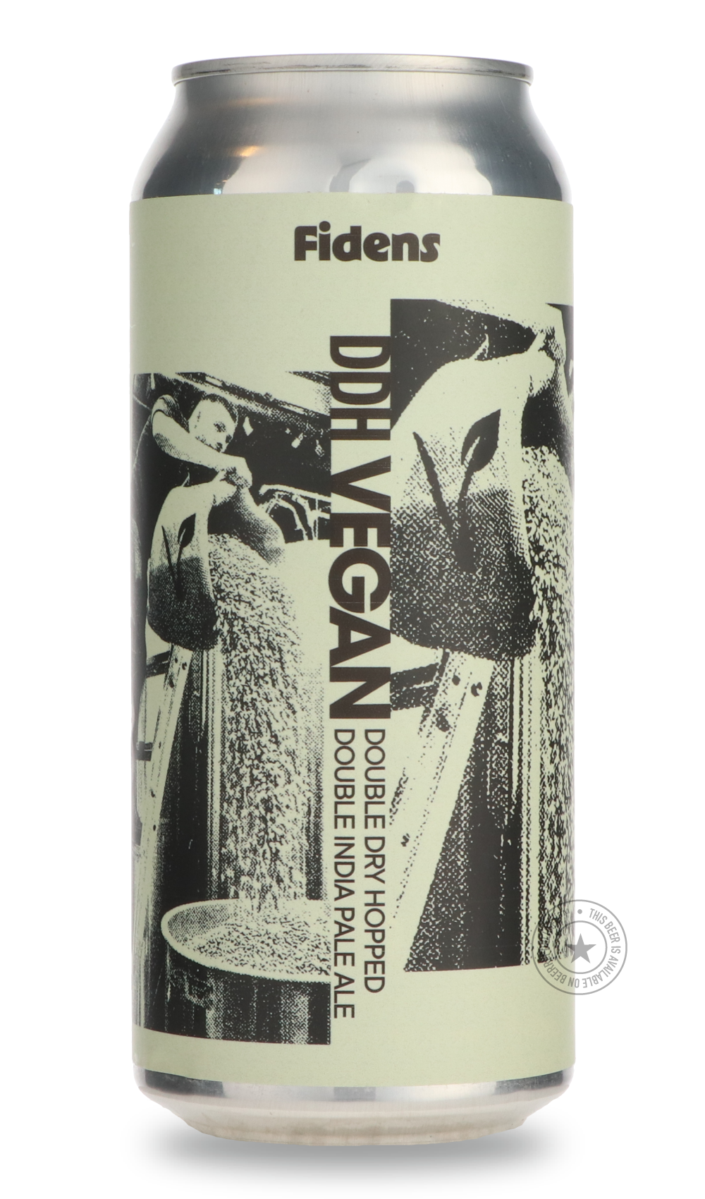 DDH Vegan by Fidens Brewing, beer label
