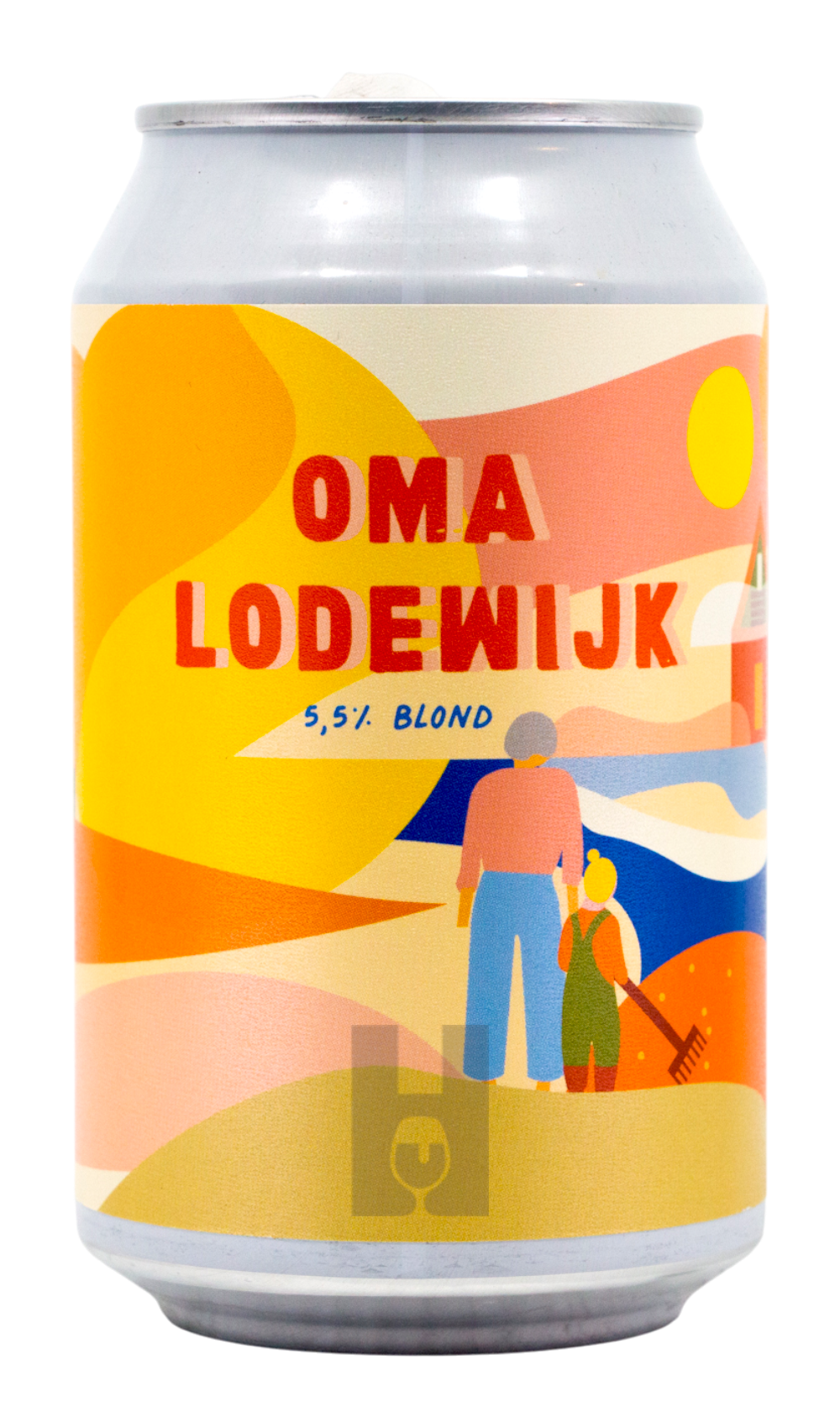 Eleven Oma Lodewijk by Eleven Brewery, beer label