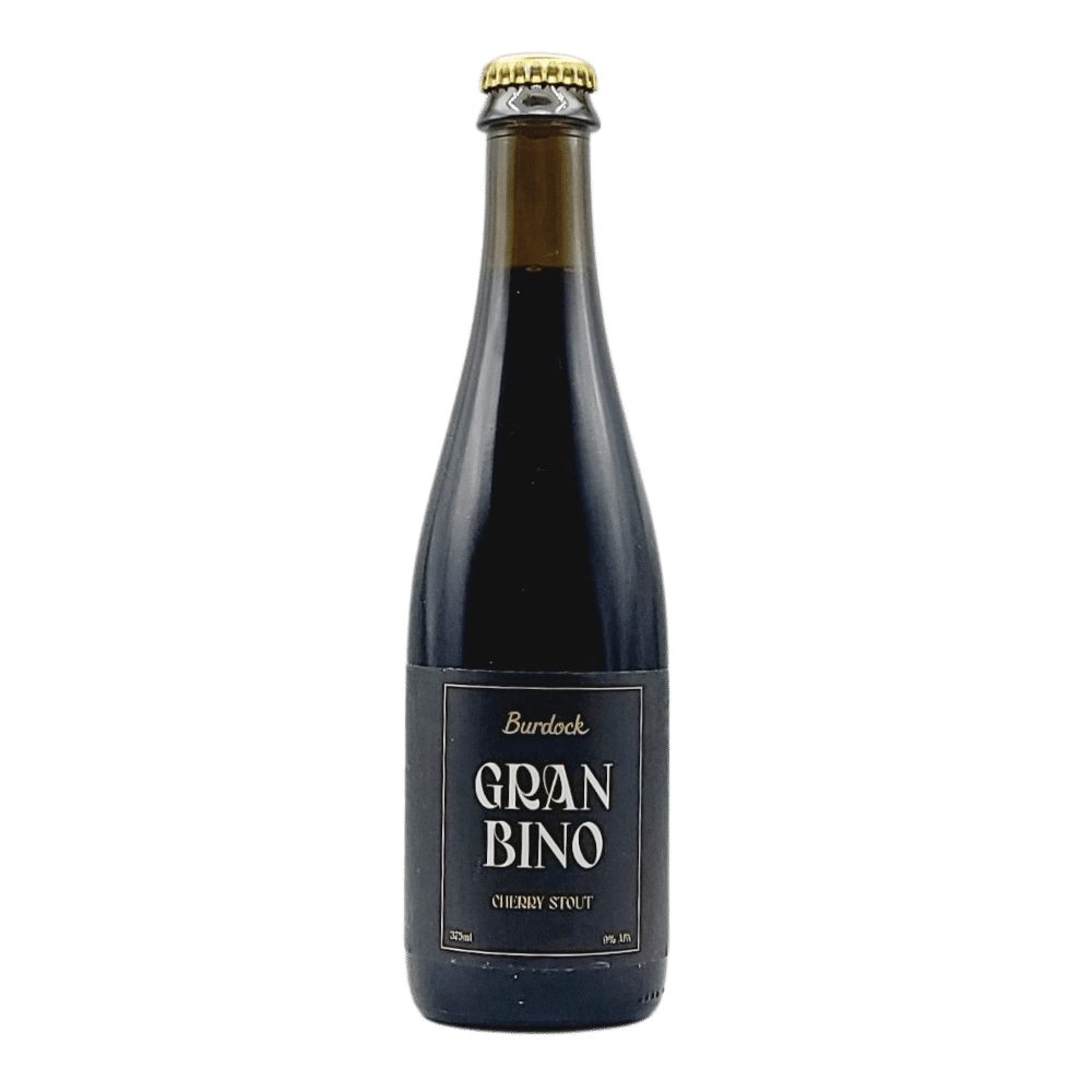 Gran Bino Imperial Stout by Burdock, beer label