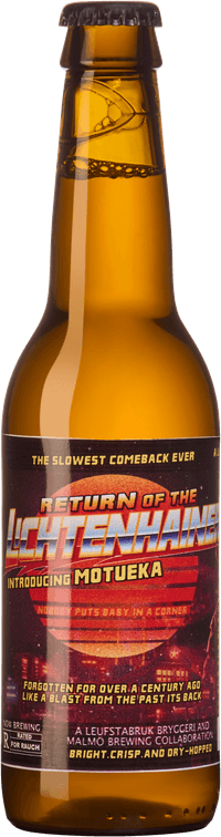 Return of Lichtenhainer by Leufstabruk Bryggeri, beer label