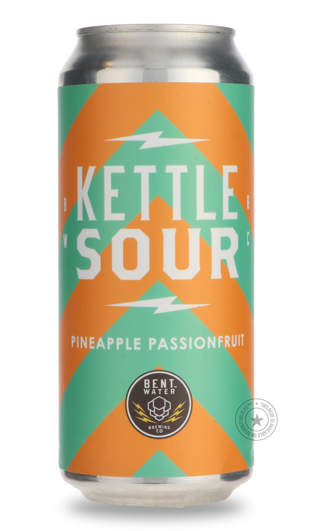 Kettle Sour - Pineapple Passionfruit by Bent Water Brewing Company, beer label