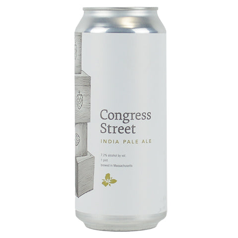 Trillium "Congress Street" Hazy IPA, Massachusetts by Trillium Brewing, beer label