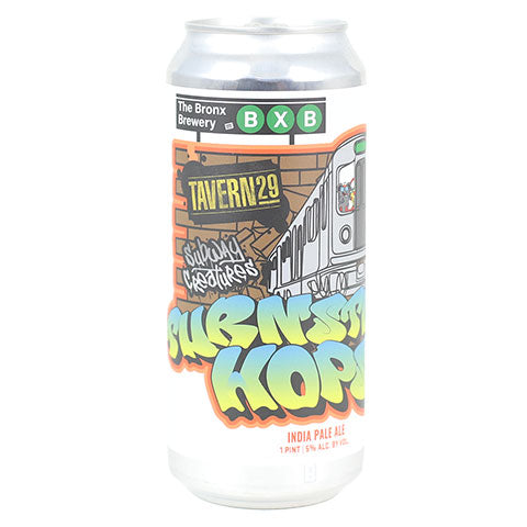 Bronx Turnstile Hops IPA by Bronx Brewery, beer label