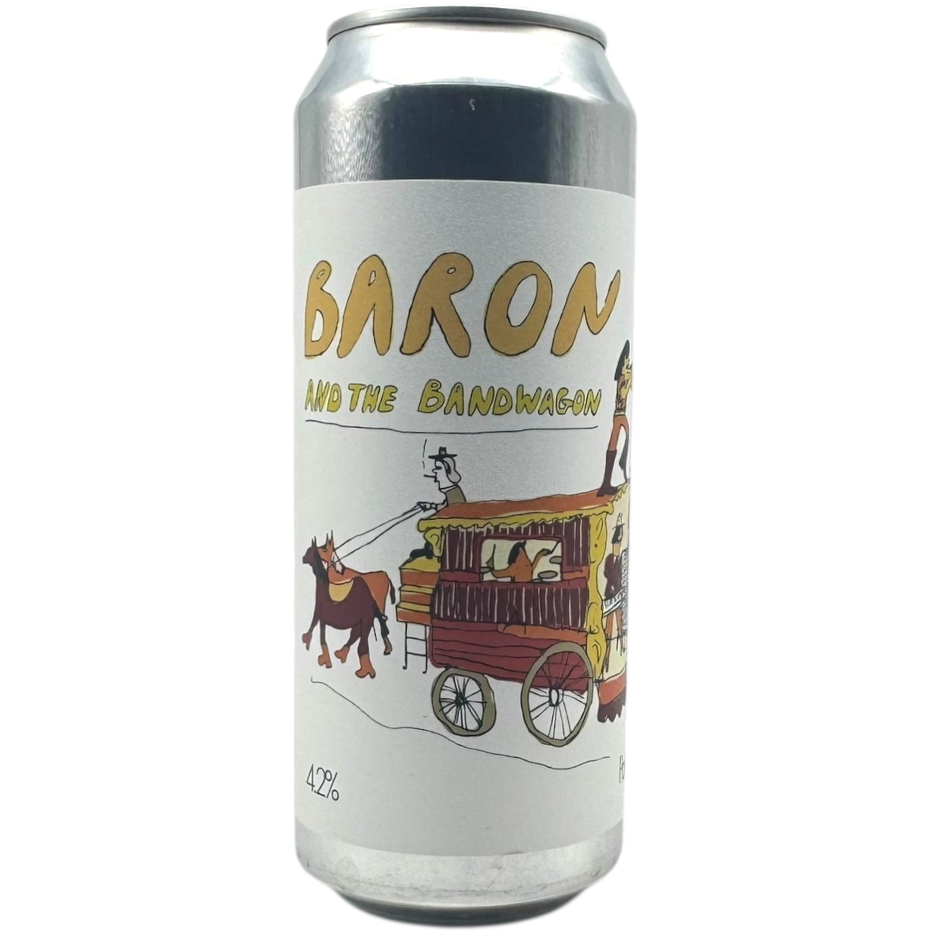Baron Bandwagon by Baron Brewing, beer label
