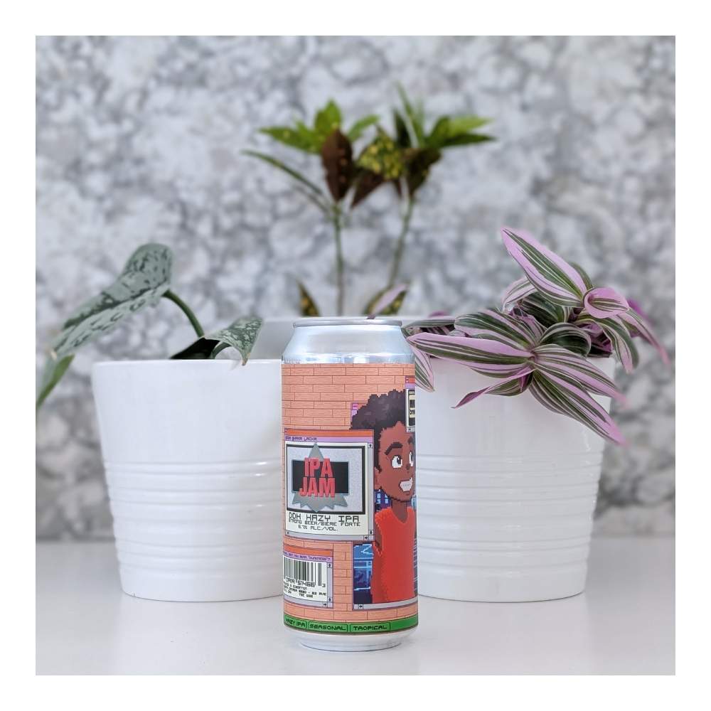 IPA Jam 2 DDH Hazy IPA by Analog Brewing Company, beer label