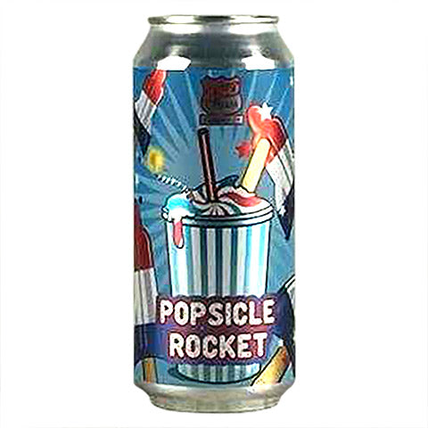 450 North SLUSHY XL Popsicle Rocket Sour by 450 North Brewing Company, beer label