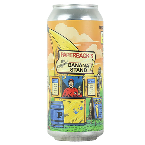Paperback Banana Stand German-Style Hefeweizen by Paperback Brewing Co., beer label