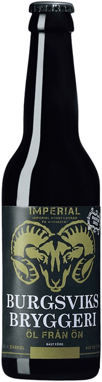 Imperial by Burgsviks bryggeri, beer label