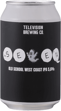 Seven Old School by Television Brewing Co, beer label