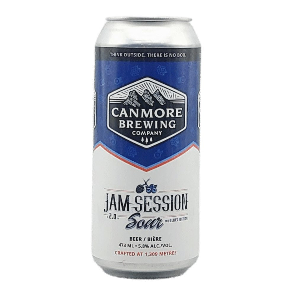 Jam Session 2.0: Blues Edition by Canmore Brewing Company, beer label