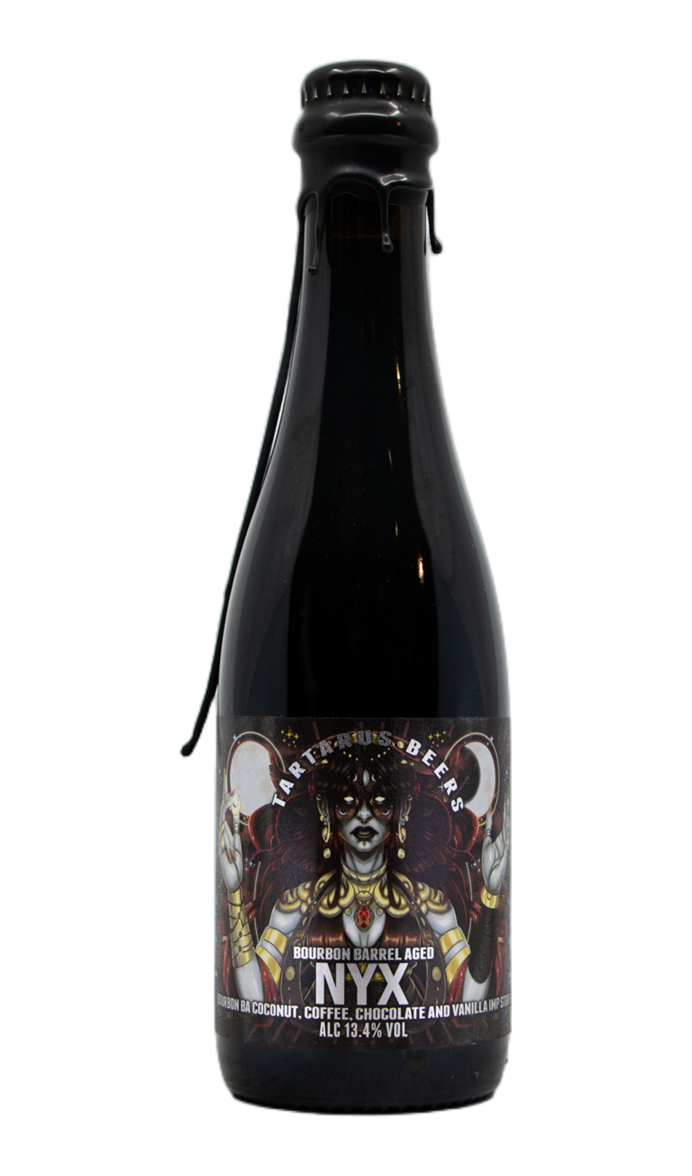 Tartarus Nyx by Tartarus Beers, beer label