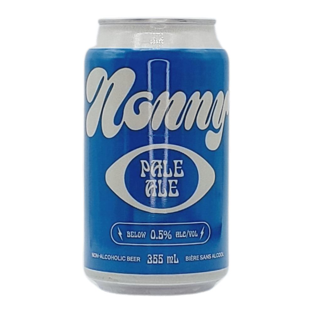 Nonny Pale Ale Non-Alcoholic by Nonny Beer, beer label