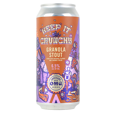 Ommegang Keep It Crunchy Stout by Ommegang, beer label