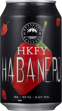 HKFY Habanero by Revsunds Brewery, beer label