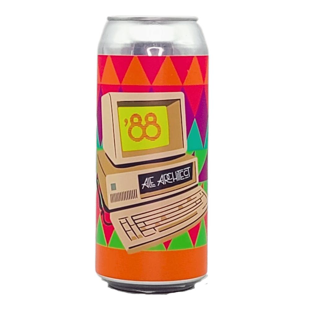 x Ale Architect Friends Electric Cold IPA by Eighty Eight Brewing Co., beer label