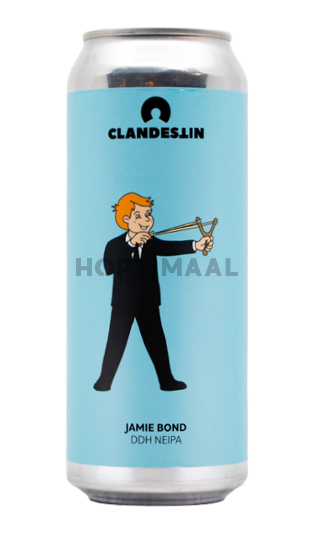 Clandestin JAMIE BOND by Clandestin Beer, beer label