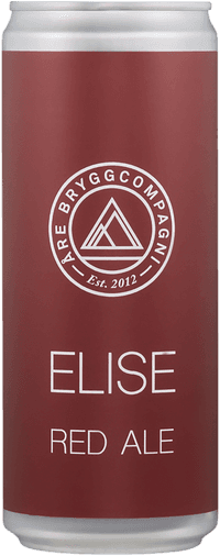 Elise Red Ale by Åre Bryggcompagni, beer label