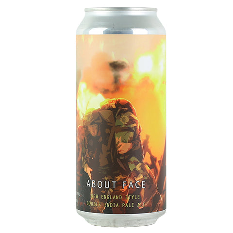 Spartacus About Face DIPA by Spartacus Brewing, beer label