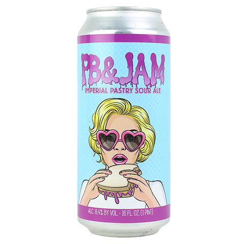 Wild Barrel PB & Jam Imperial Pastry Sour Ale by Wild Barrel Brewing Company, beer label