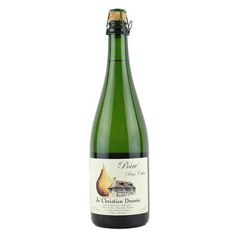Christian Drouin Poire Pear Cider by Calvados Christian Drouin, beer label