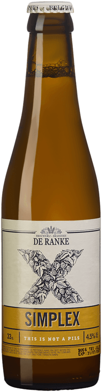 De Ranke Simplex by Brouwerij De Ranke, beer label