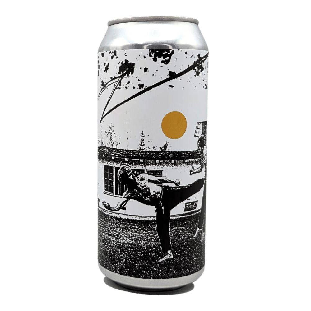 Over The Tap 2025 CHUCK Oat Cream Double IPA w/Peaches by Blood Brothers Brewing, beer label