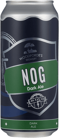 NOG by Woodforde's Brewery, beer label