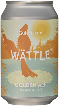 Guldfisken by Wättle Brygghus, beer label