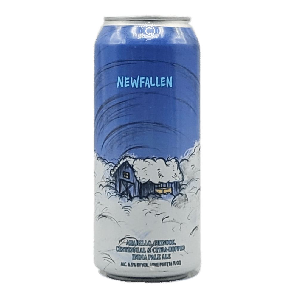 Newfallen American IPA by Hop Butcher, beer label