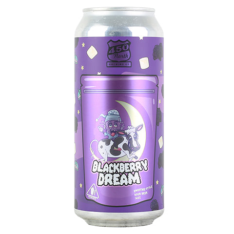 450 North Blackberry Dream Slushy XL Sour Ale by 450 North Brewing Company, beer label