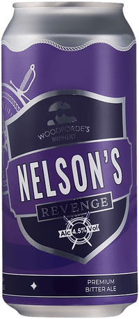 Nelson´s Revenge Premium Bitter Ale by Woodforde's Brewery, beer label