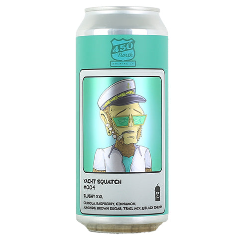 450 North Yacht Squatch Slushy XXL Sour Ale by 450 North Brewing Company, beer label
