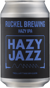 Hazy Jazz by Ruckel Brewing, beer label