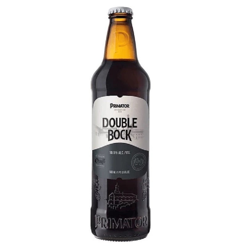 Primator Double Bock by Primátor, beer label