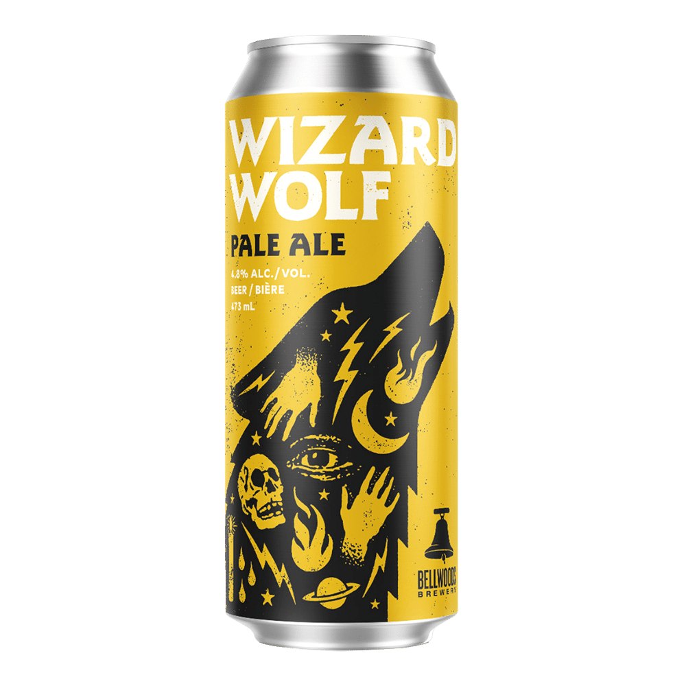 Wizard Wolf Pale Ale by Bellwoods Brewery, beer label