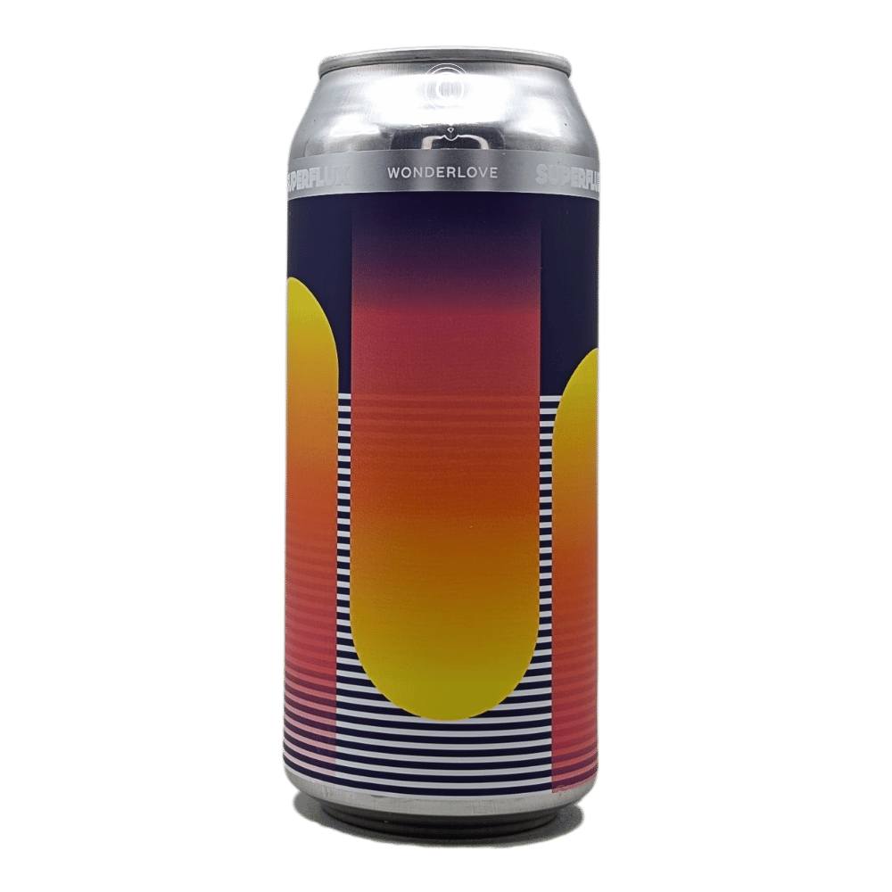 Wonderlove Hazy IPA by Superflux Beer Company, beer label