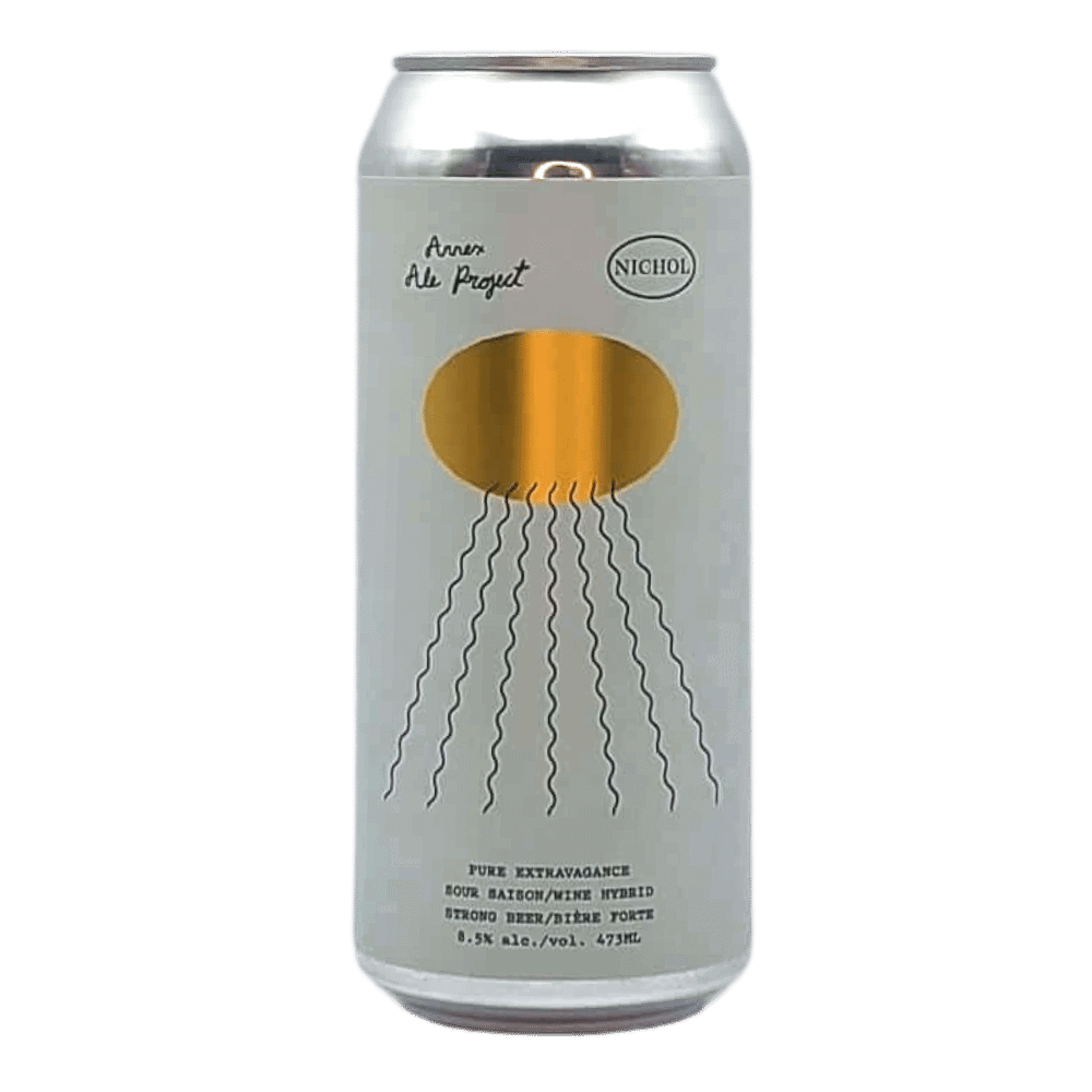 Pure Extravagance Sour Saison by Annex Ale Project, beer label