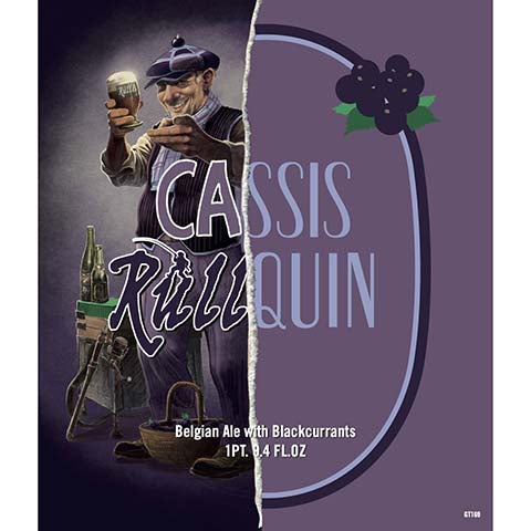 Twelve Percent Cassis Rullquin Belgian Ale by Twelve Percent Beer Project, beer label