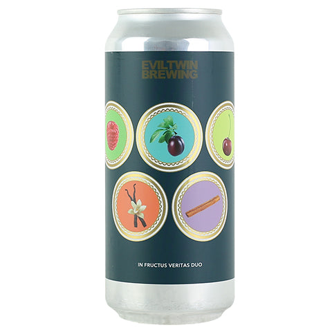 Evil Twin In Fructus Veritas Duo Sour Ale by Evil Twin Brewing, beer label