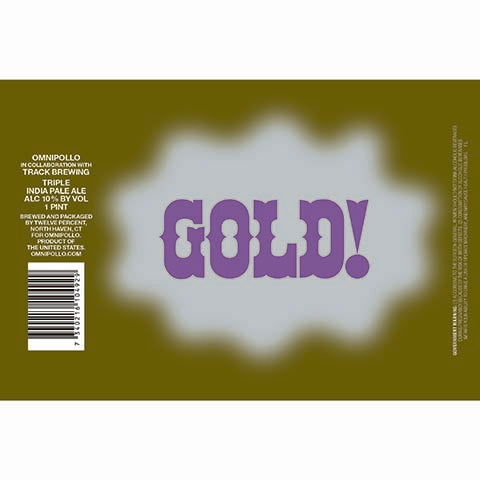 Omnipollo Gold! TIPA by Omnipollo, beer label