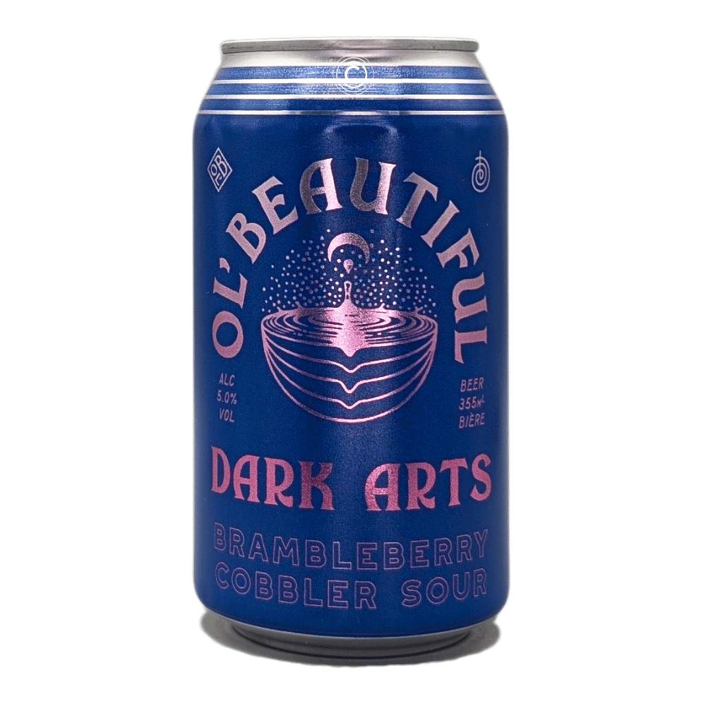Dark Arts: Brambleberry Cobbler Sour by Ol' Beautiful Brewing Company, beer label