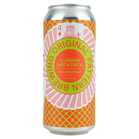 Original Pattern Illusion! (Not A Trick) White Stout by Original Pattern Brewing Company, beer label
